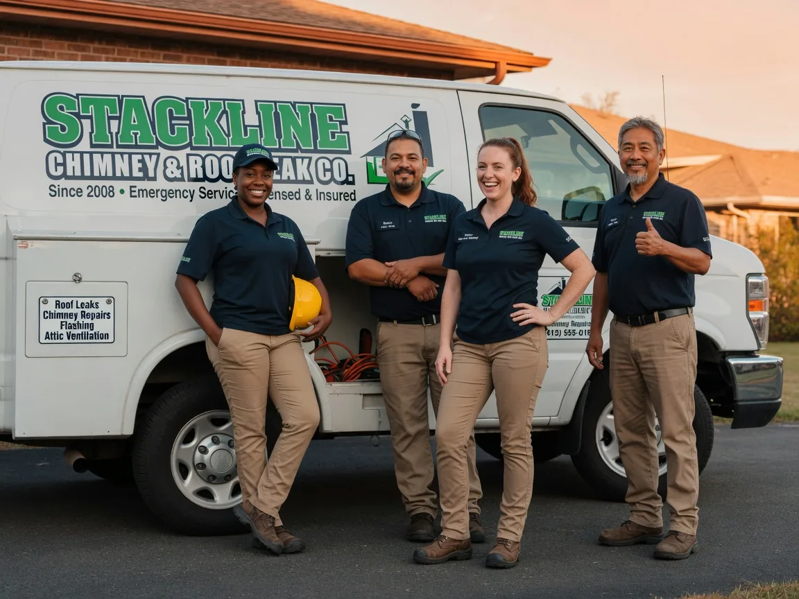 Chimney flashing repair company in Erwinna, PA